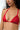 'KALEIDOSCOPE' - BIKINI TOP - RED