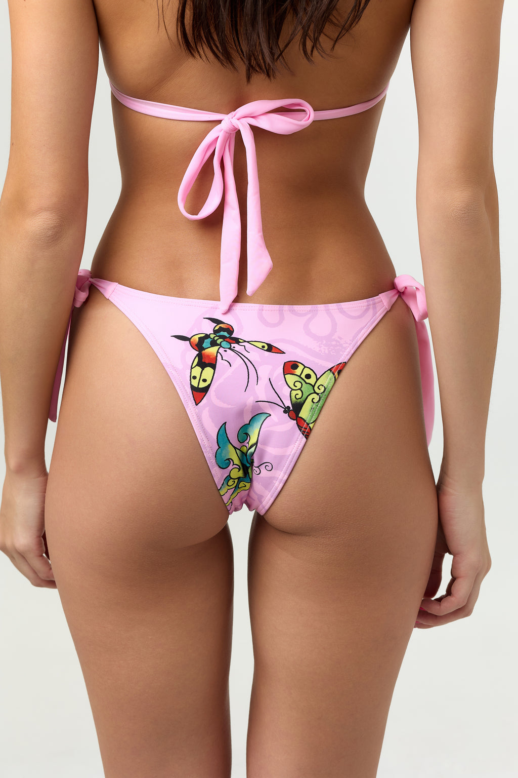 SOCIAL BUTTERFLY - BIKINI BOTTOM - LIGHT PINK