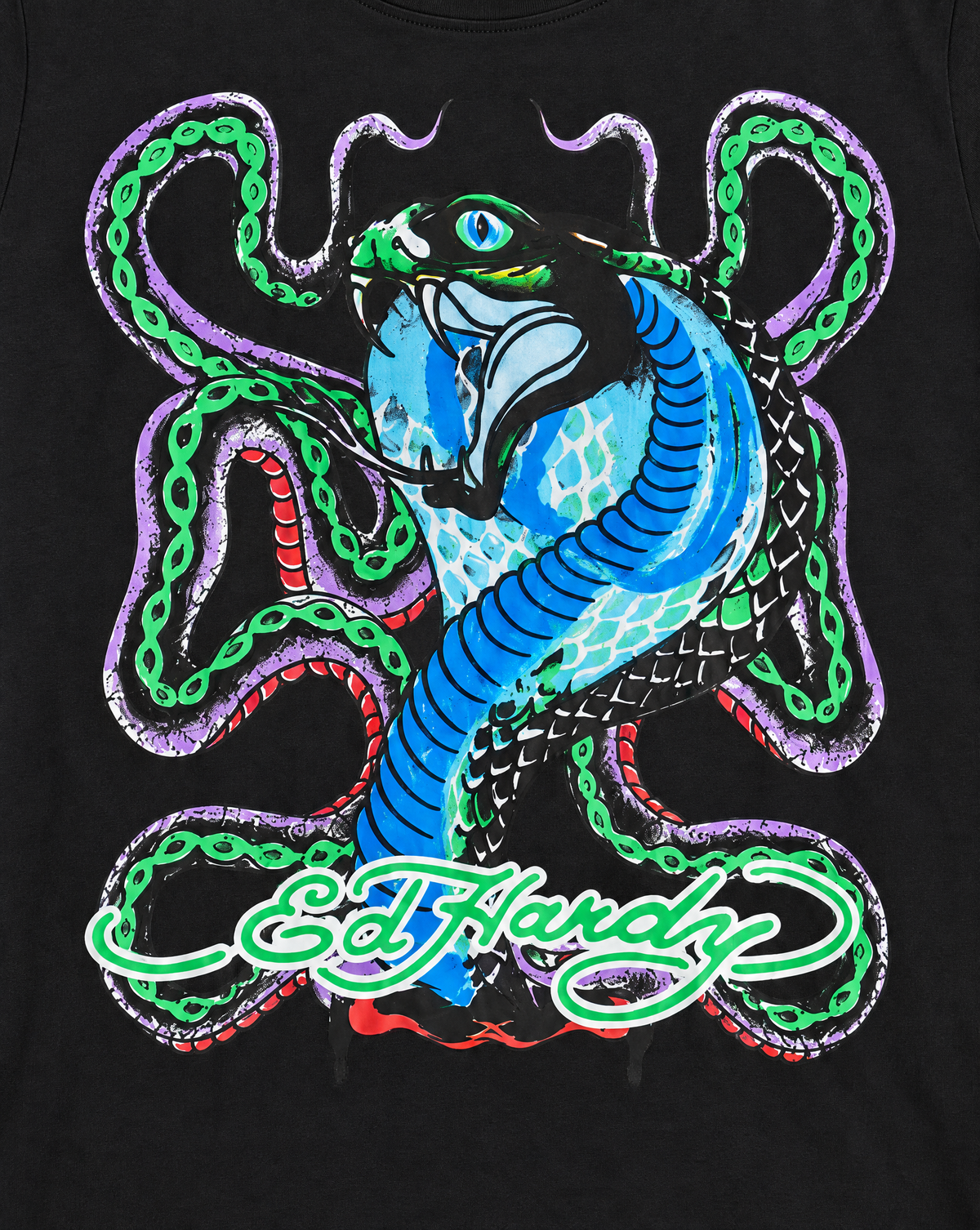 Kids Neon Snake T-Shirt