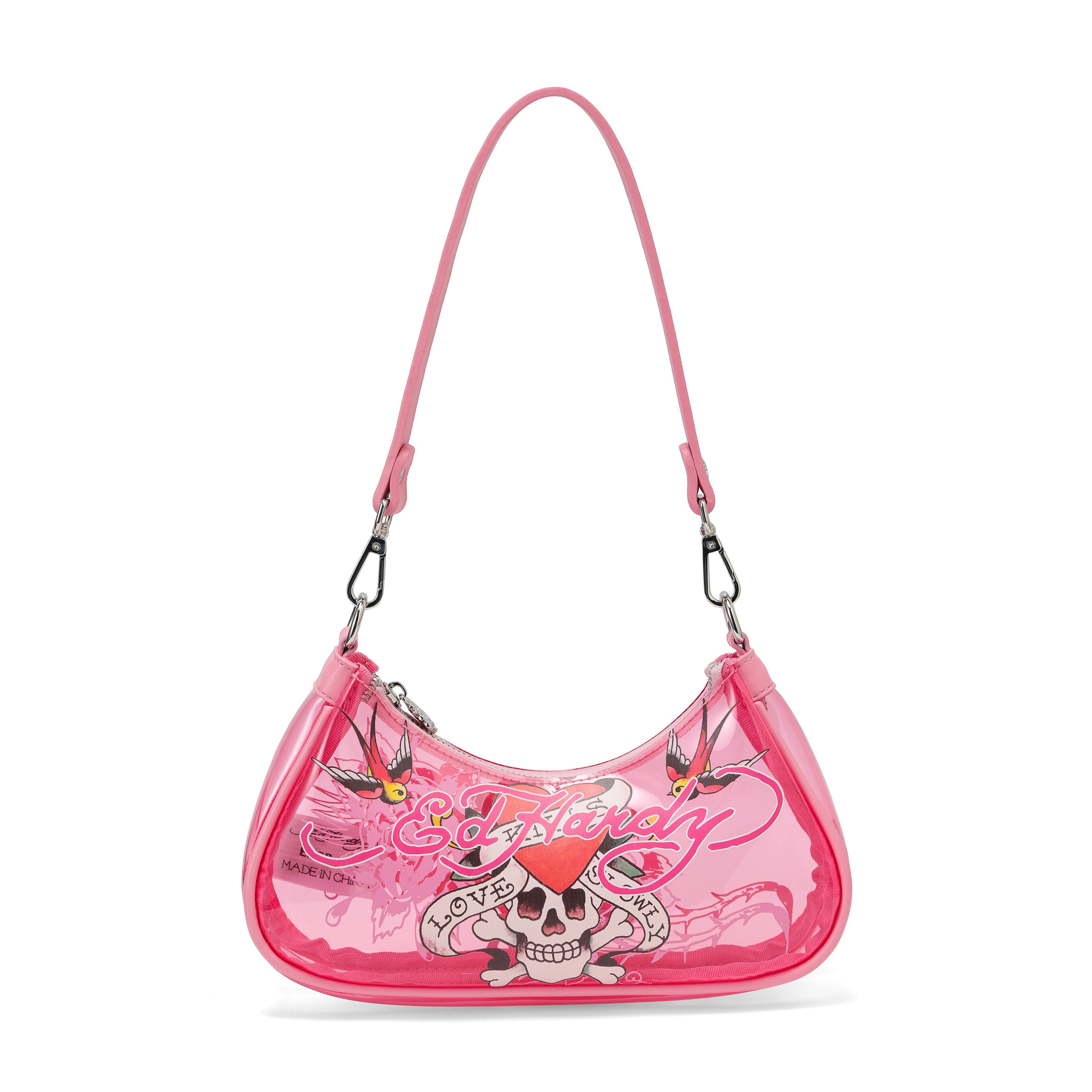 Ed Hardy Twin Tigers Beach Shoulder Bag Pvc 1 in print