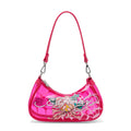 Ed Hardy Lotus Bloom Beach Shoulder Bag Pvc in print