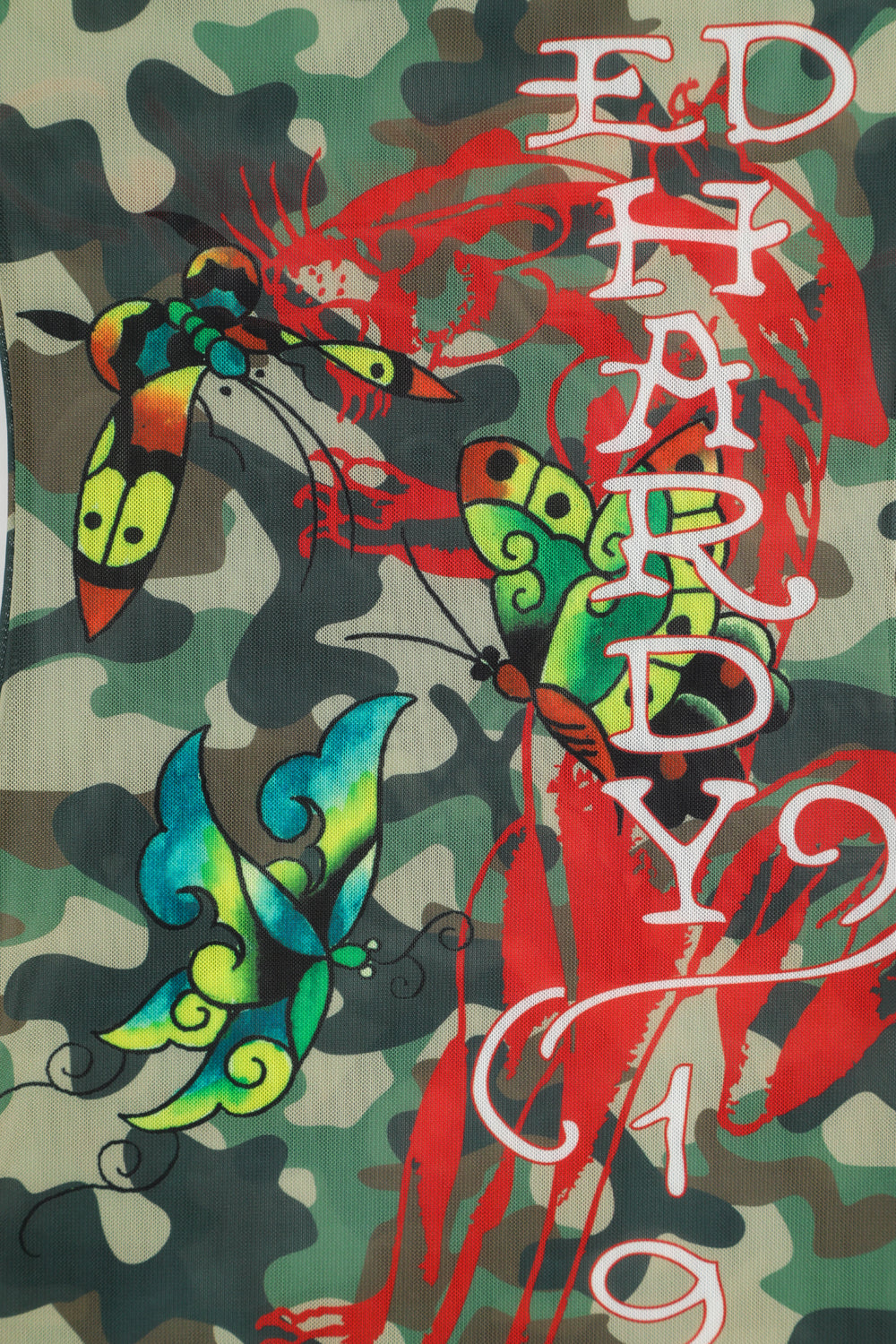 CAMO KITTEN - MESH TUBE DRESS - CAMO