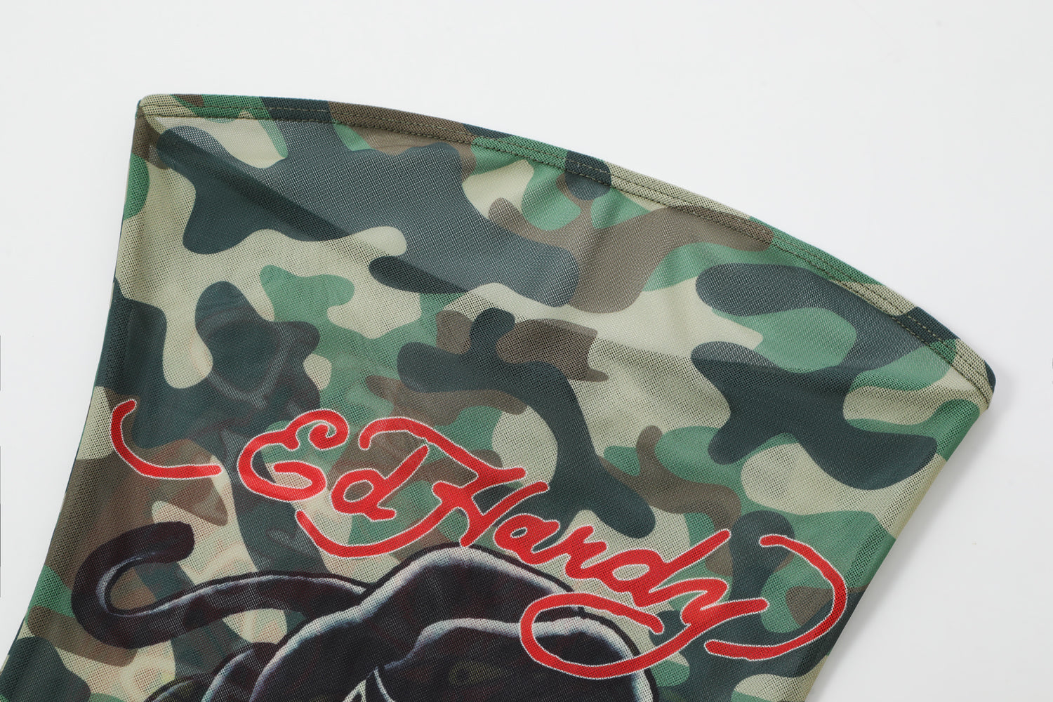 CAMO KITTEN - MESH TUBE DRESS - CAMO