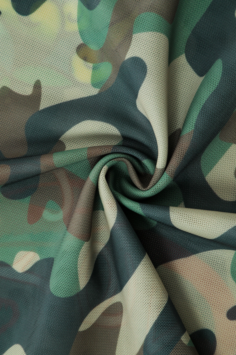 CAMO KITTEN - MESH TUBE DRESS - CAMO