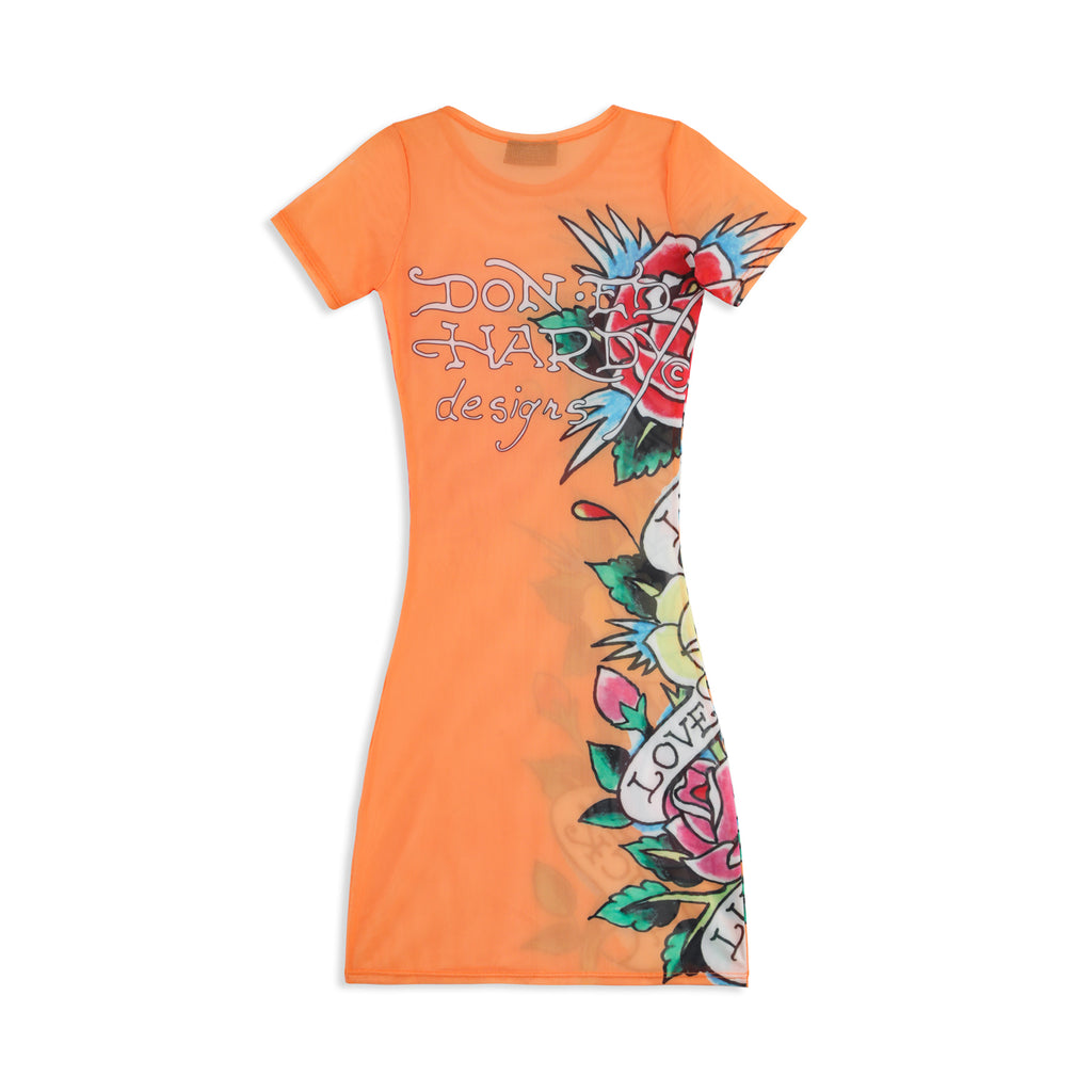 SUNSET VINE - MESH DRESS