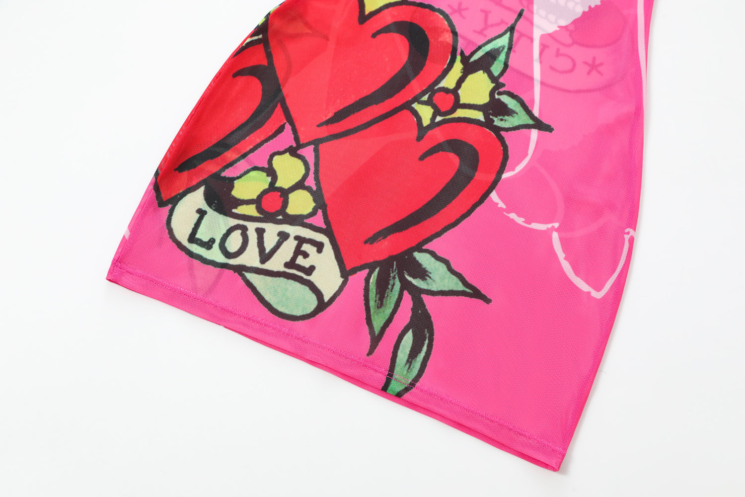 NYC EAGLE - MESH DRESS - PINK