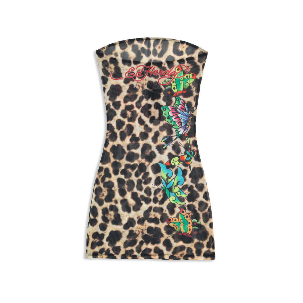 JUNGLE SLAY - TUBE DRESS - LEOPARD