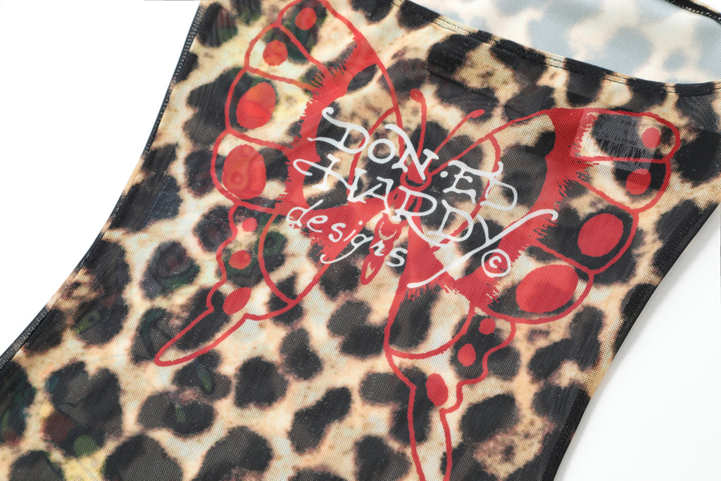 JUNGLE SLAY - TUBE DRESS - LEOPARD