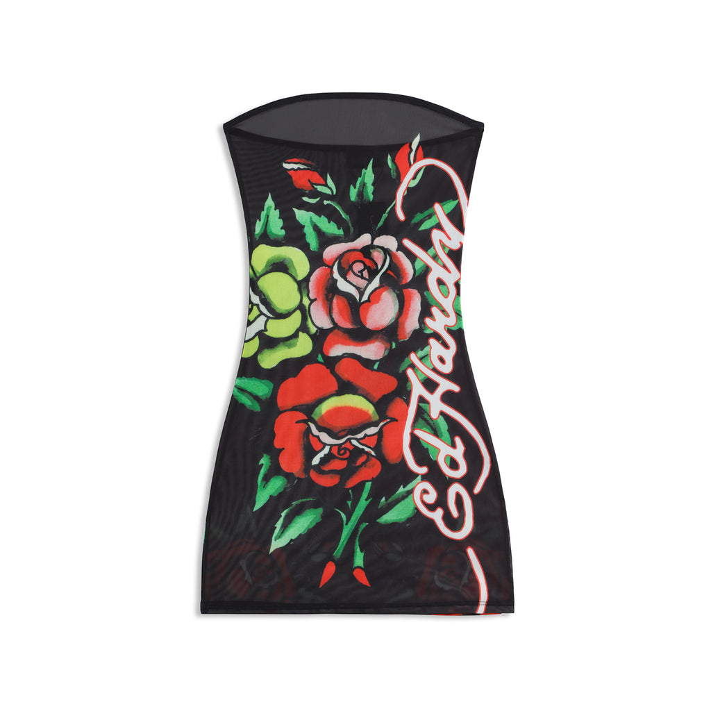 SACRED GARDEN - TUBE DRESS - BLACK