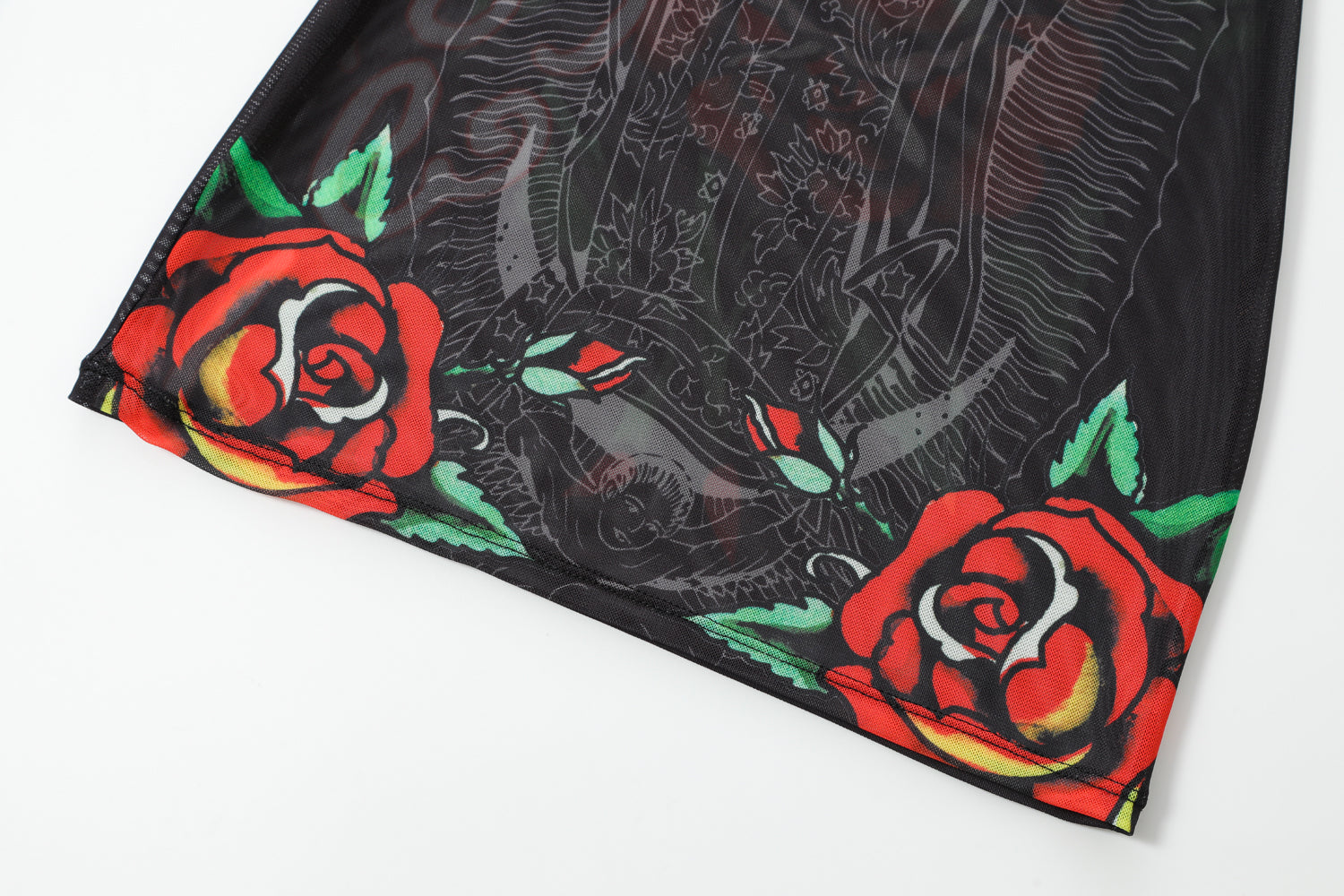 SACRED GARDEN - TUBE DRESS - BLACK