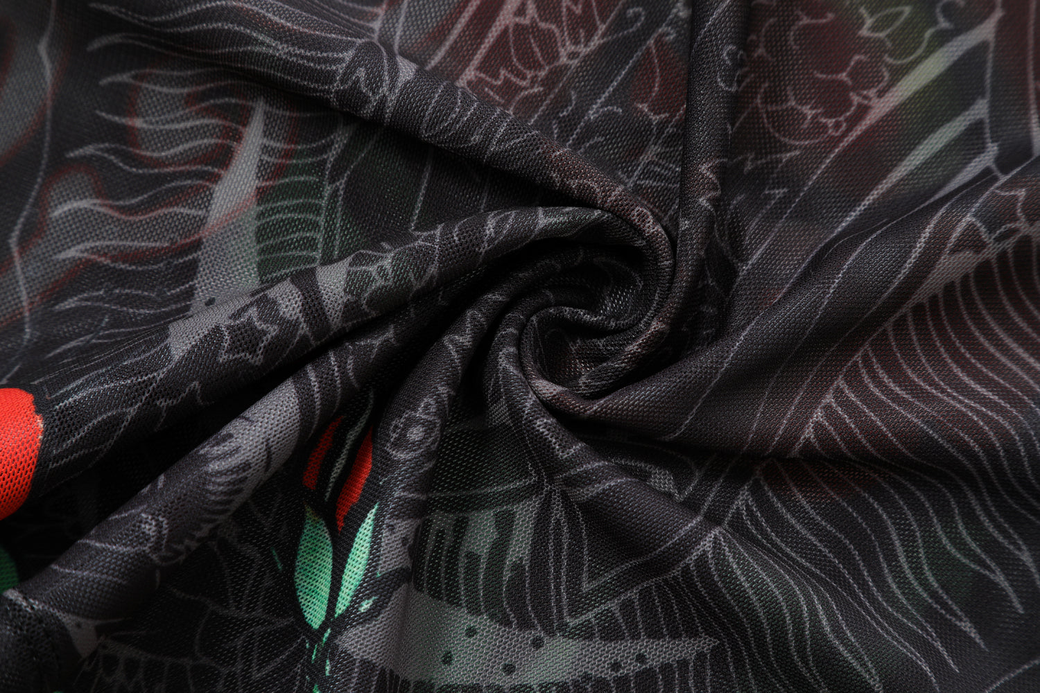 SACRED GARDEN - TUBE DRESS - BLACK