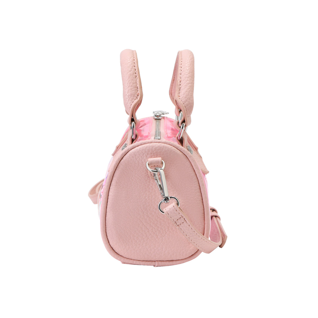 Pink Ed Hardy PVC Small Beach HandBag - Alive & Aware