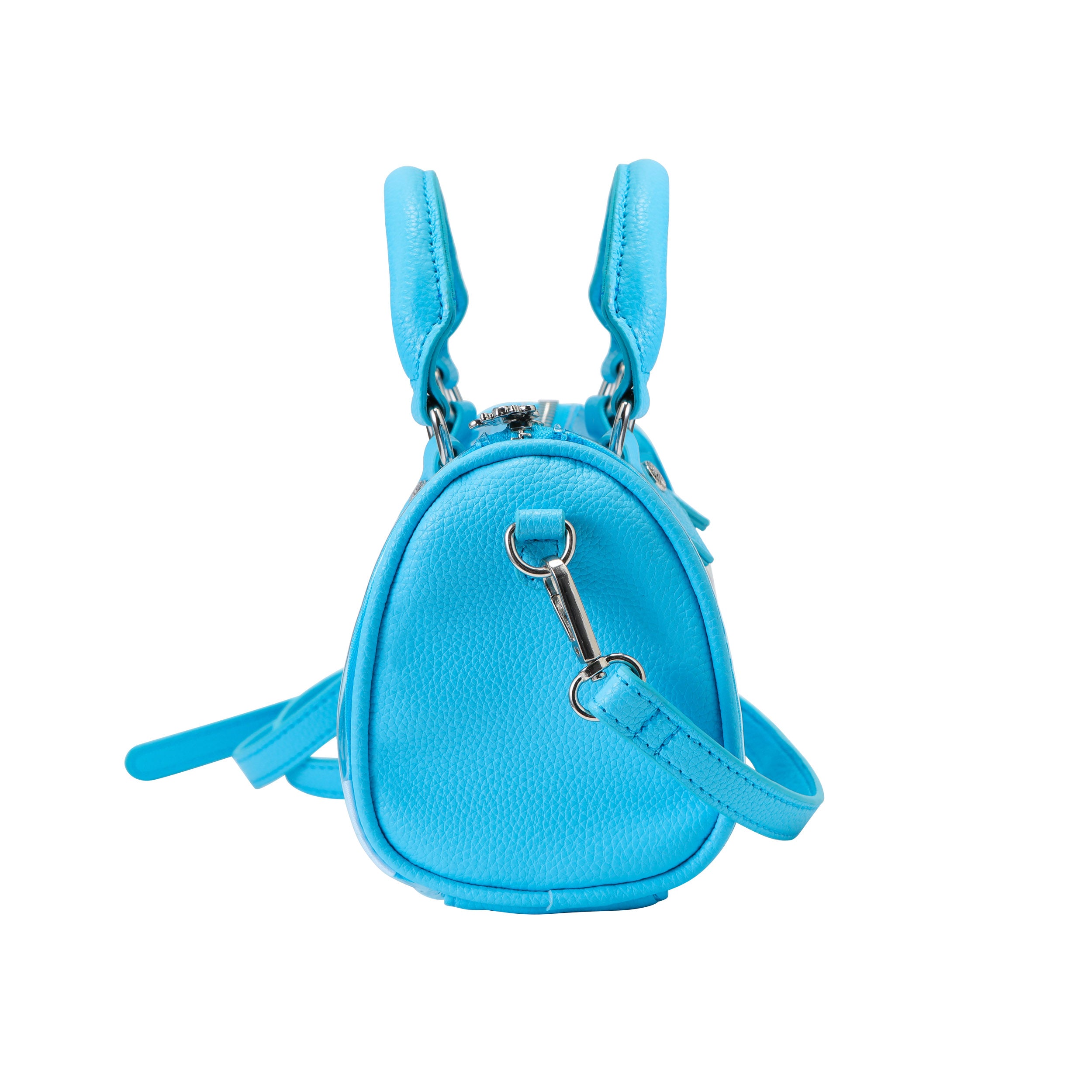 Blue Ed Hardy PVC Small Beach HandBag - Classic Tiger