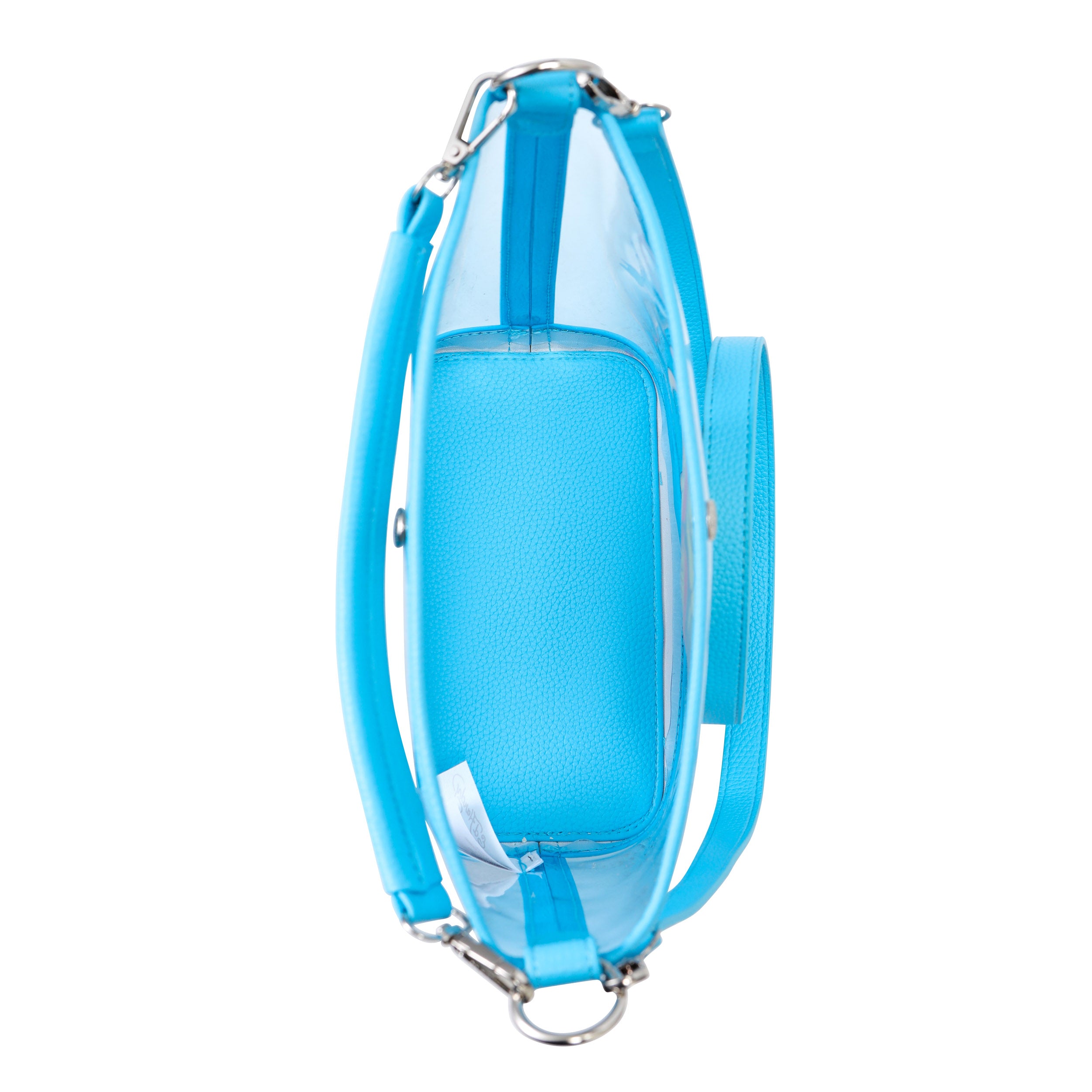 Blue Ed Hardy PVC Beach Bucket Bag - Eternal Love