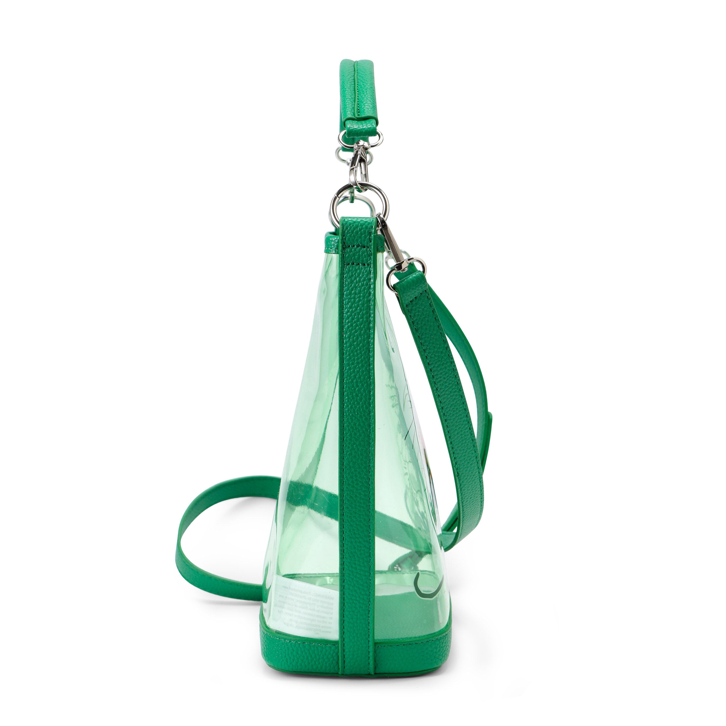 Green Ed Hardy PVC Beach Bucket Bag - Black Panther