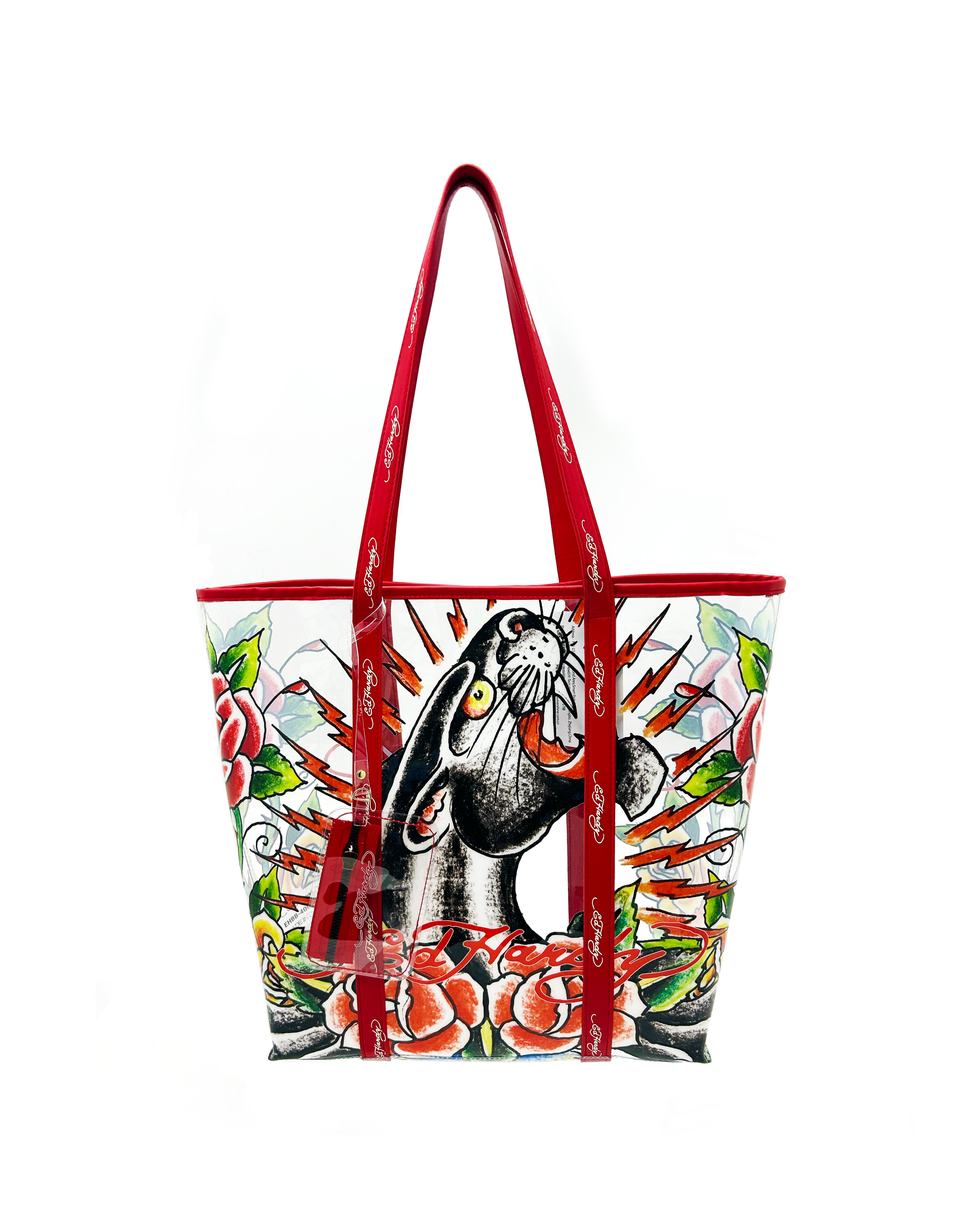 Ed Hardy Forever PVC Beach Tote Bag