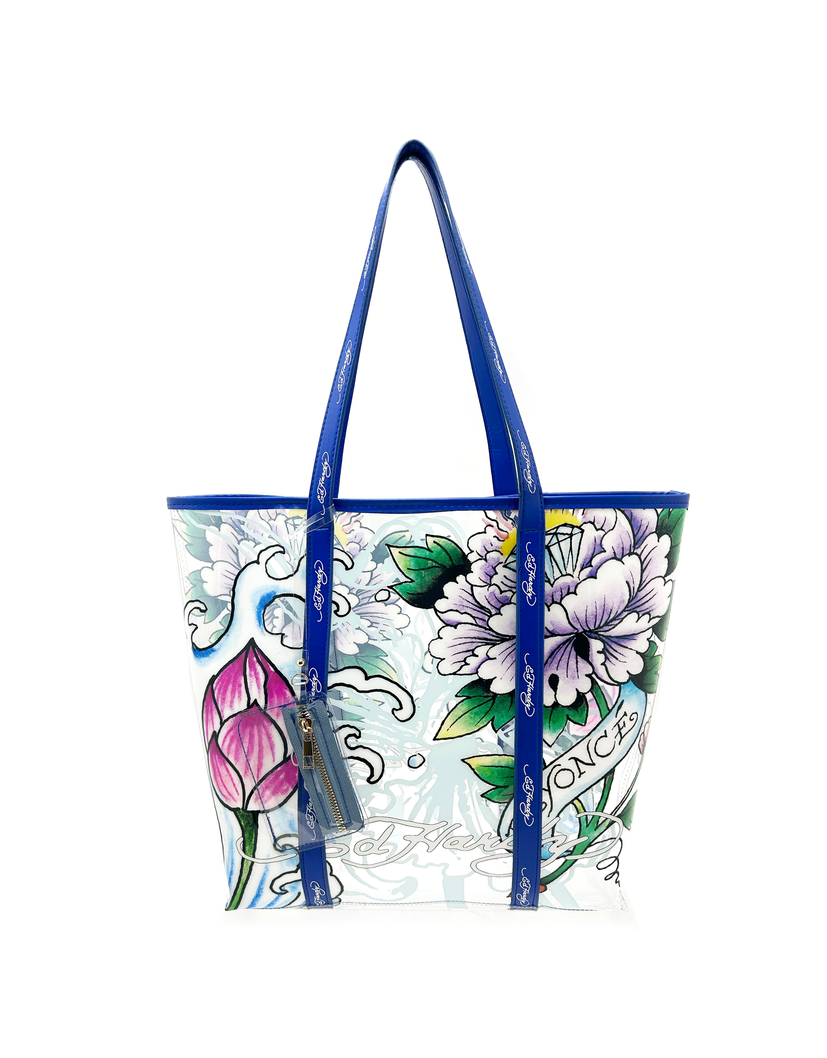 Ed Hardy Forever PVC Beach Tote Bag