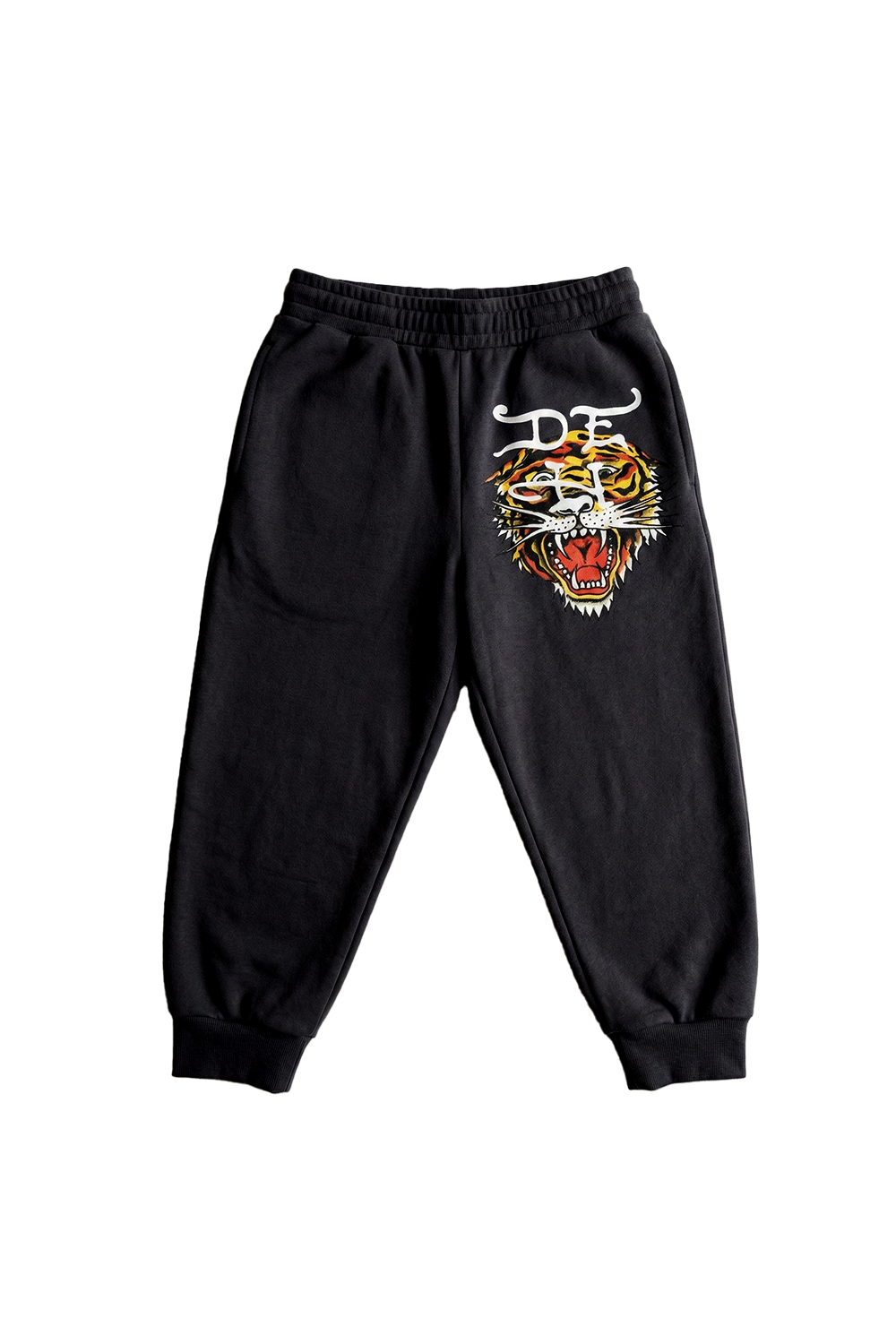 Youth Gold Tiger Sweats -Black