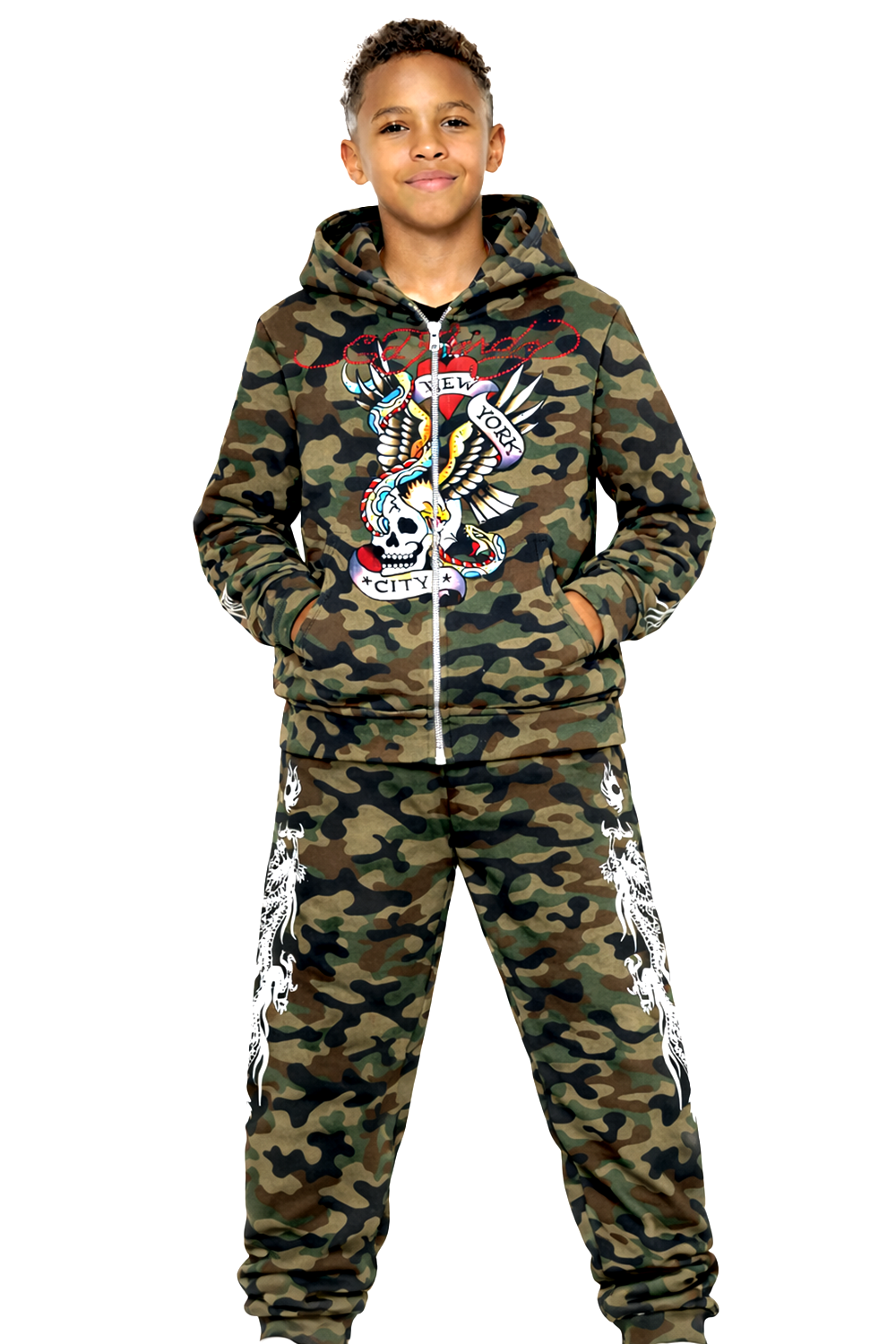 Kids NYC Reaper Sweats -Camo