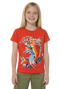 Kids Koi T-Shirt - Red