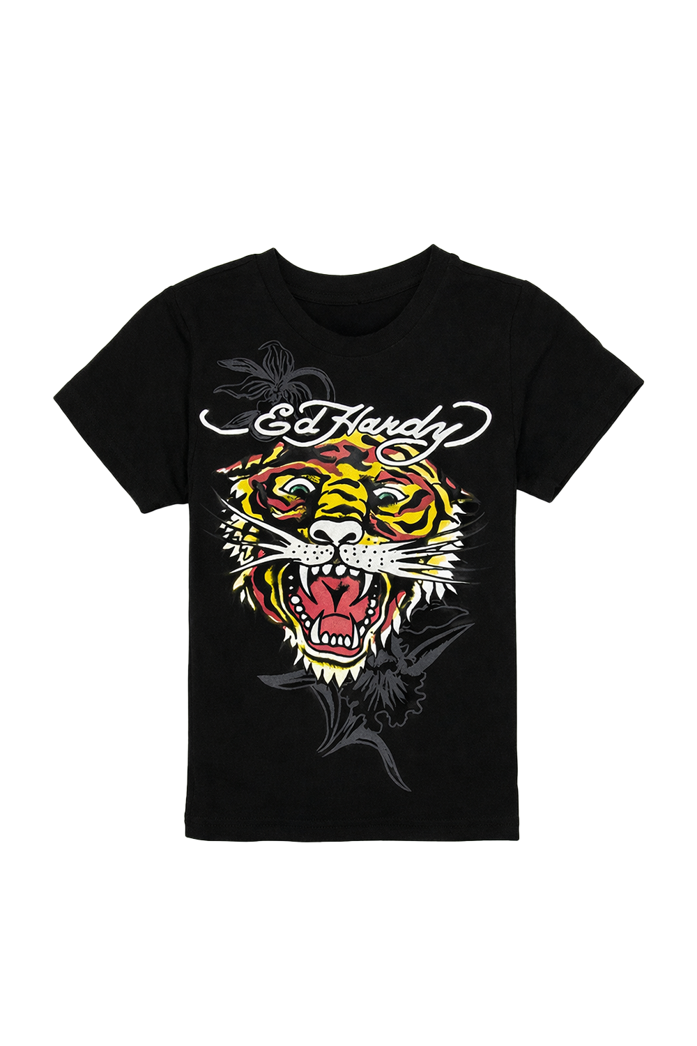 Kids Don Ed Hardy Tiger T-Shirt - Black