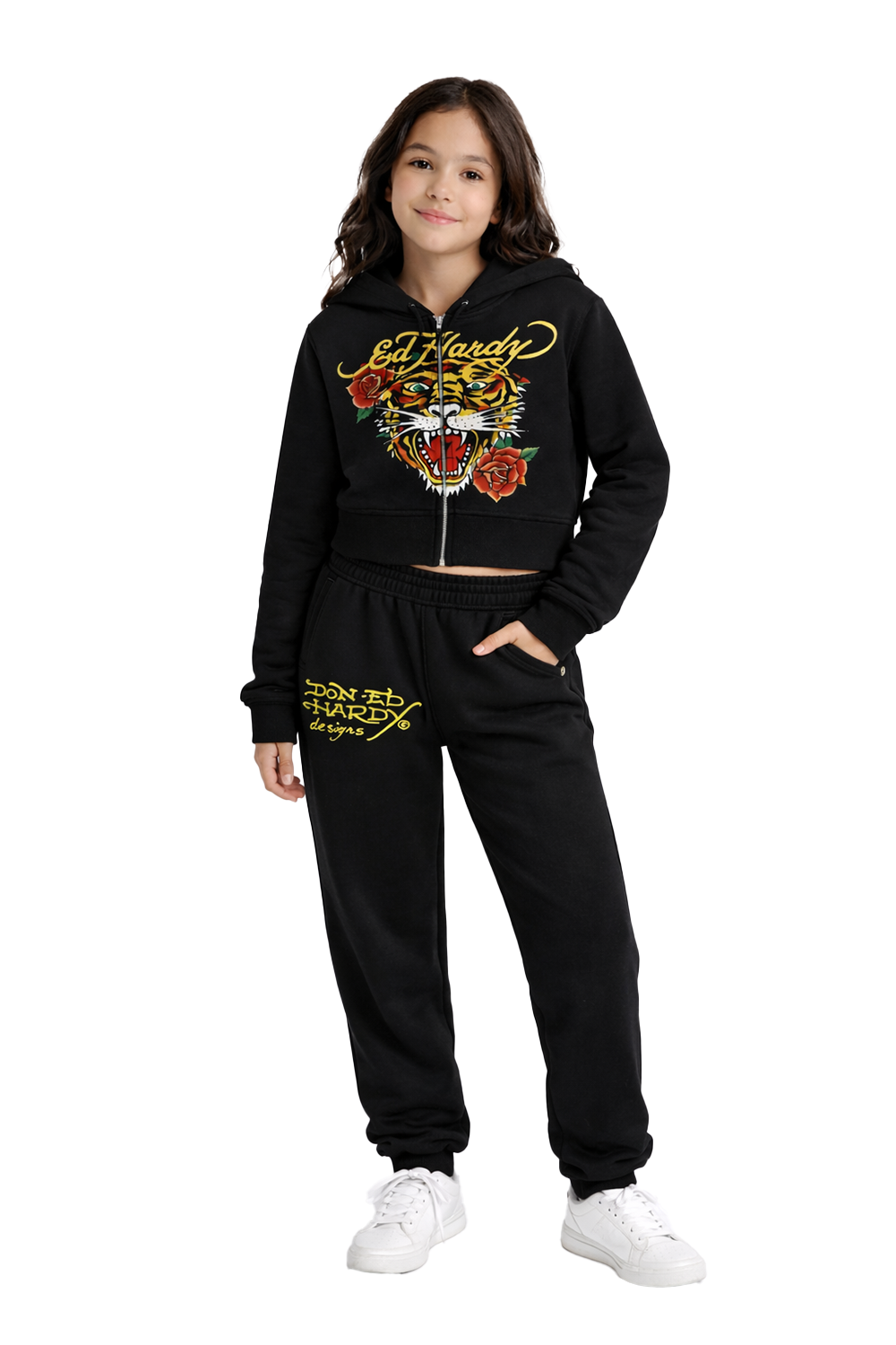 Kids Tiger Sweats - Black