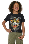 Kids Classic Tiger T-Shirt - Black