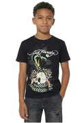 Kids Kobra T-Shirt - Black