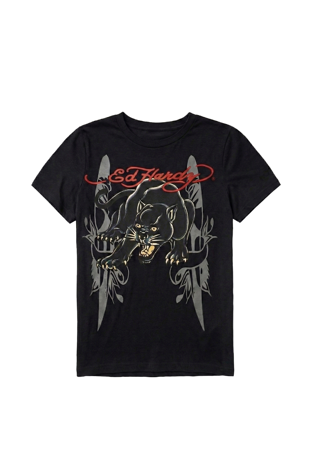 Kids Panther Prey T-Shirt - Black
