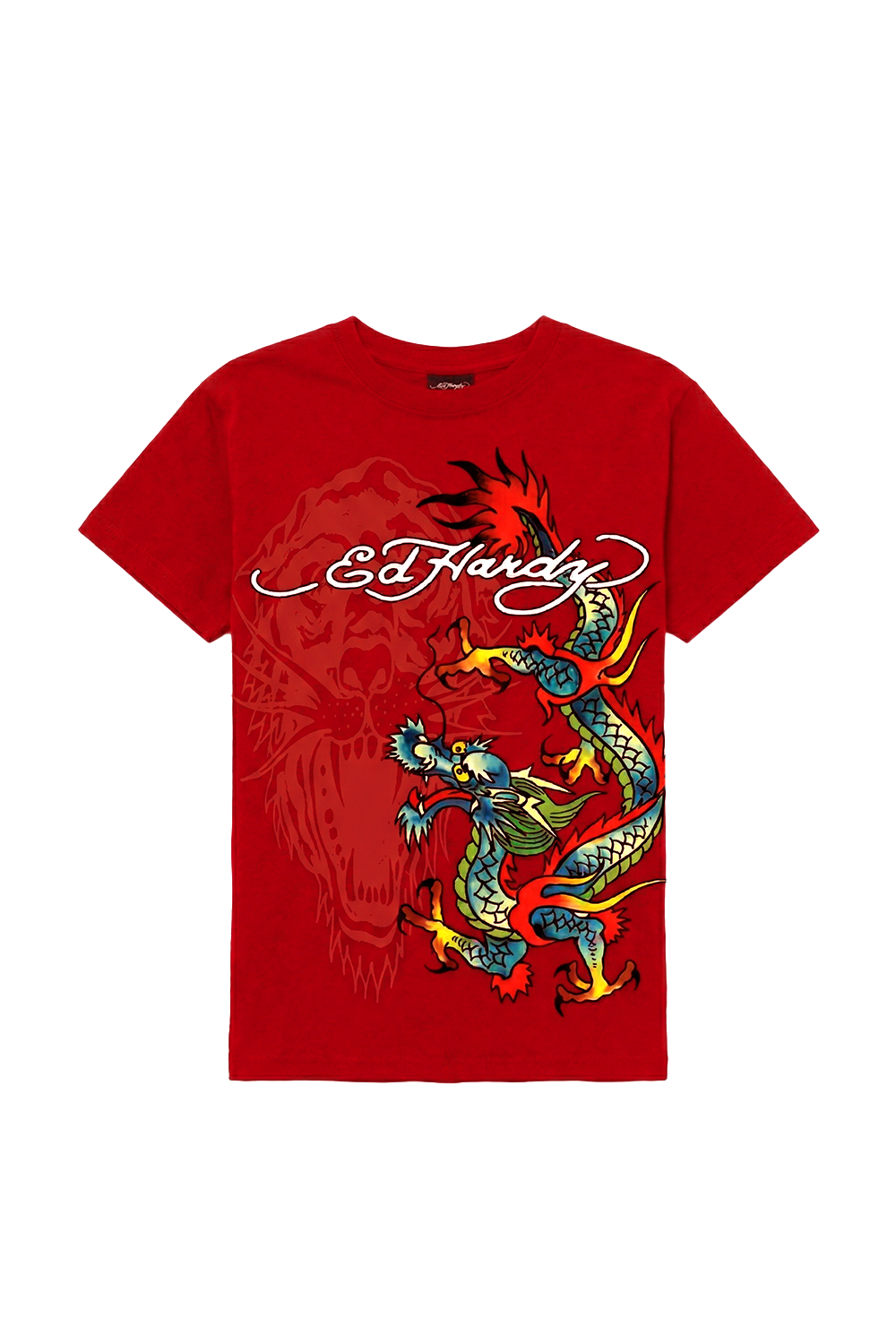 Kids Dragon T-Shirt - Red