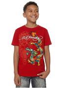 Kids Dragon T-Shirt - Red