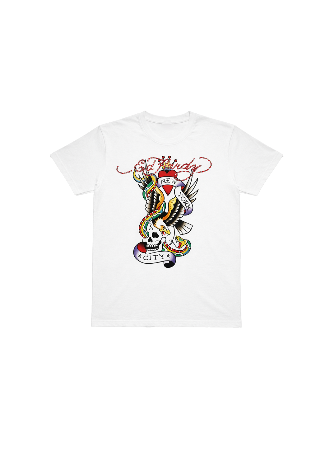 Kids New York Serpent T-Shirt - White
