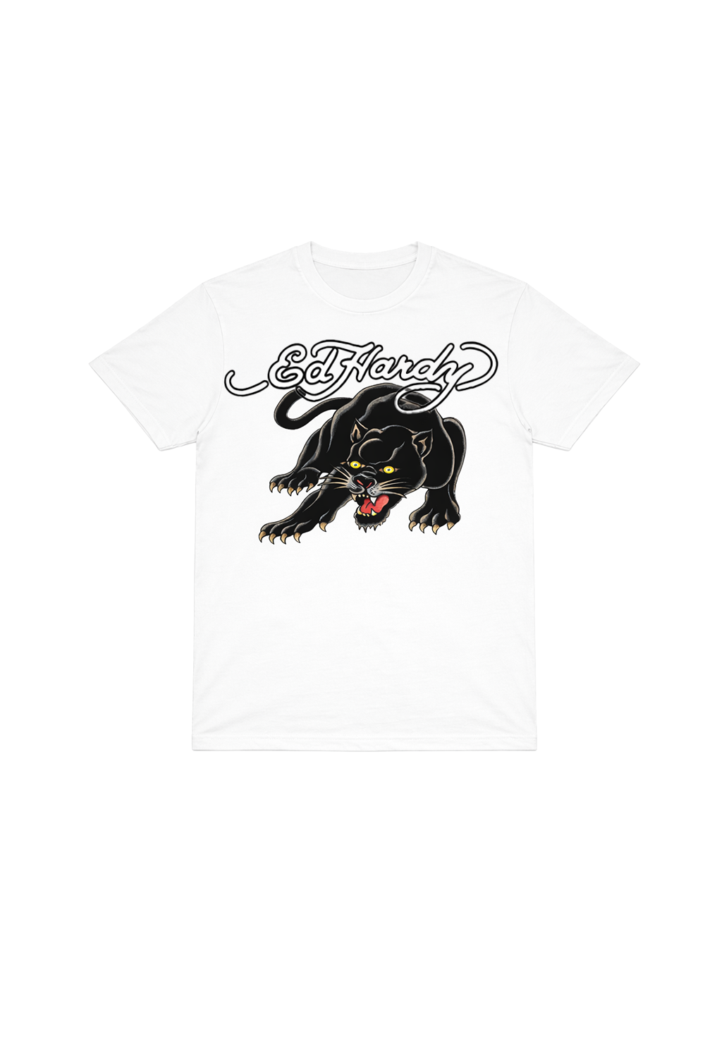 Kids Classic Panther T-Shirt - White