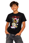 Youth New York Serpent T-Shirt - Black
