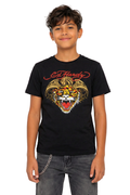 Youth Flying Tiger T-Shirt - Black