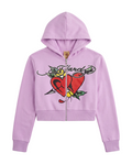 Kids Love Struck Hoodie - Purple